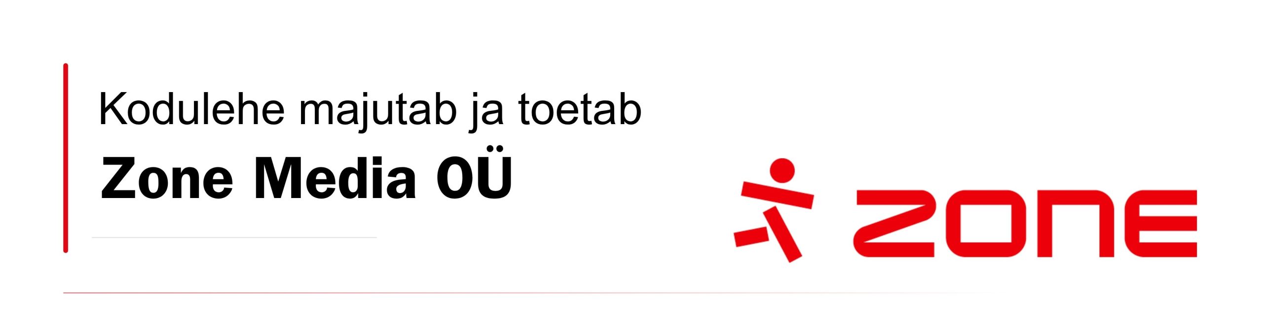 The programme webpage is supported by Zone Media OÜz